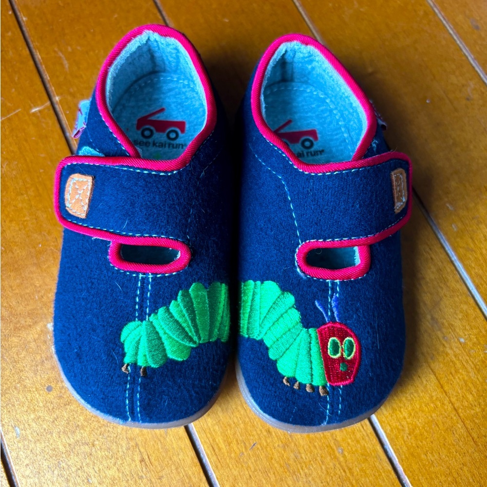 See Kai Run hungry caterpillar shoes Toddler 8 NEW